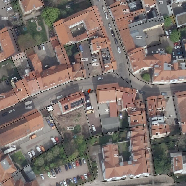 Gotha, Lucas-Cranach-Str 18 Lageplan