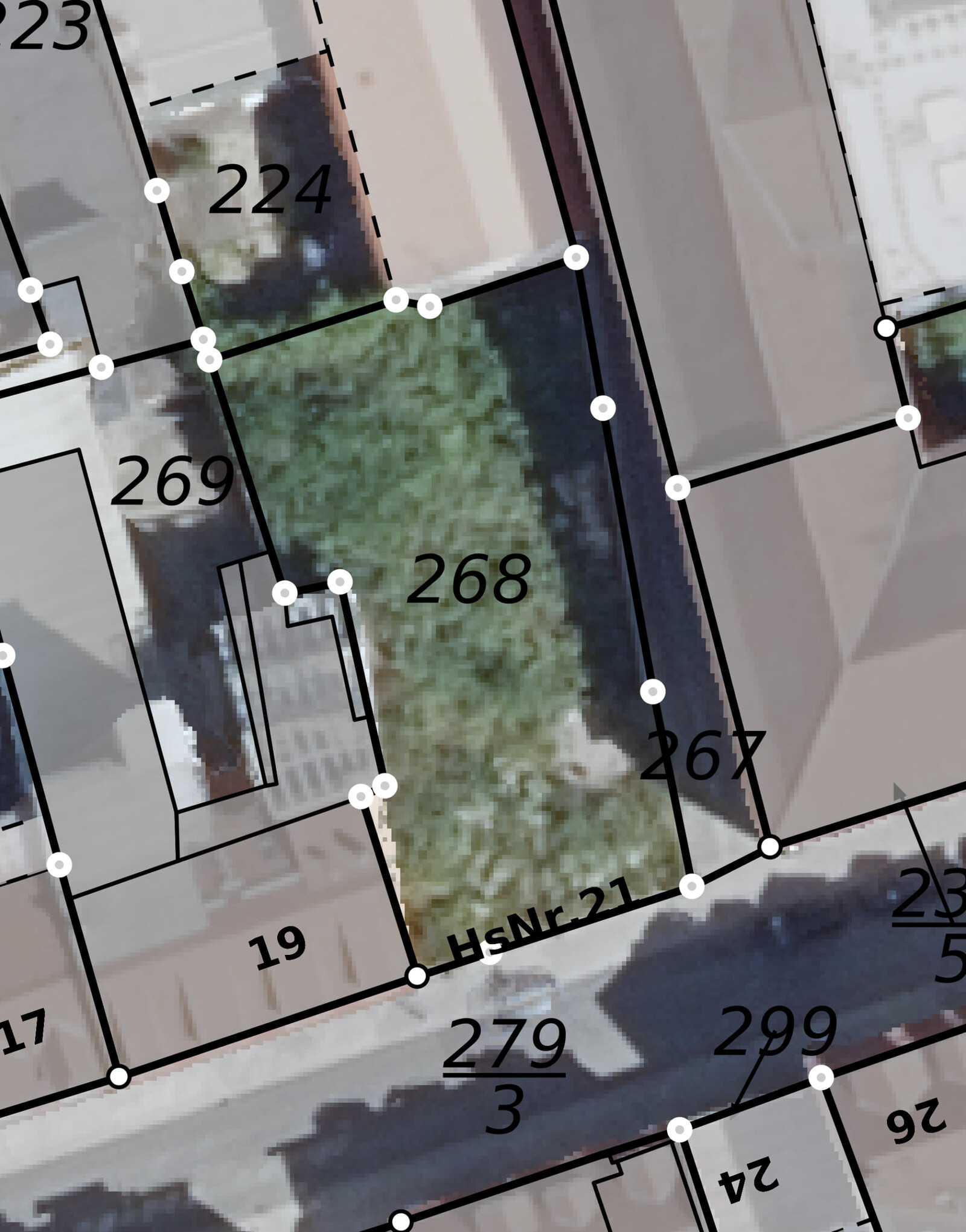 Lageplanauszug Gotha, Mönchelstraße 21, Geoproxy Thüringen