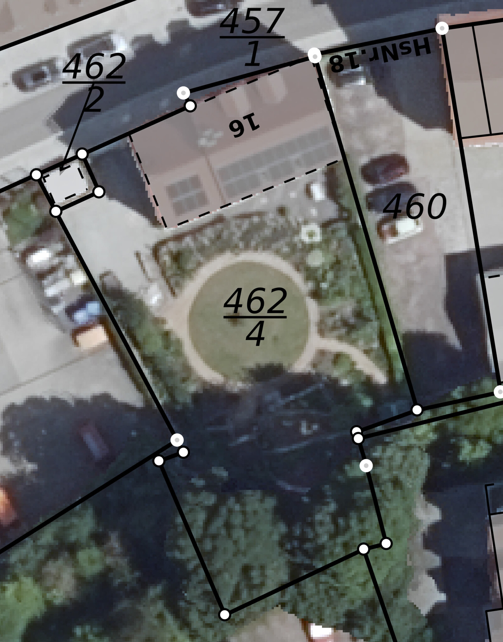 Gotha, L.-Cranach-Str. 16, Lageplanauszug, Geoproxy Thüringen