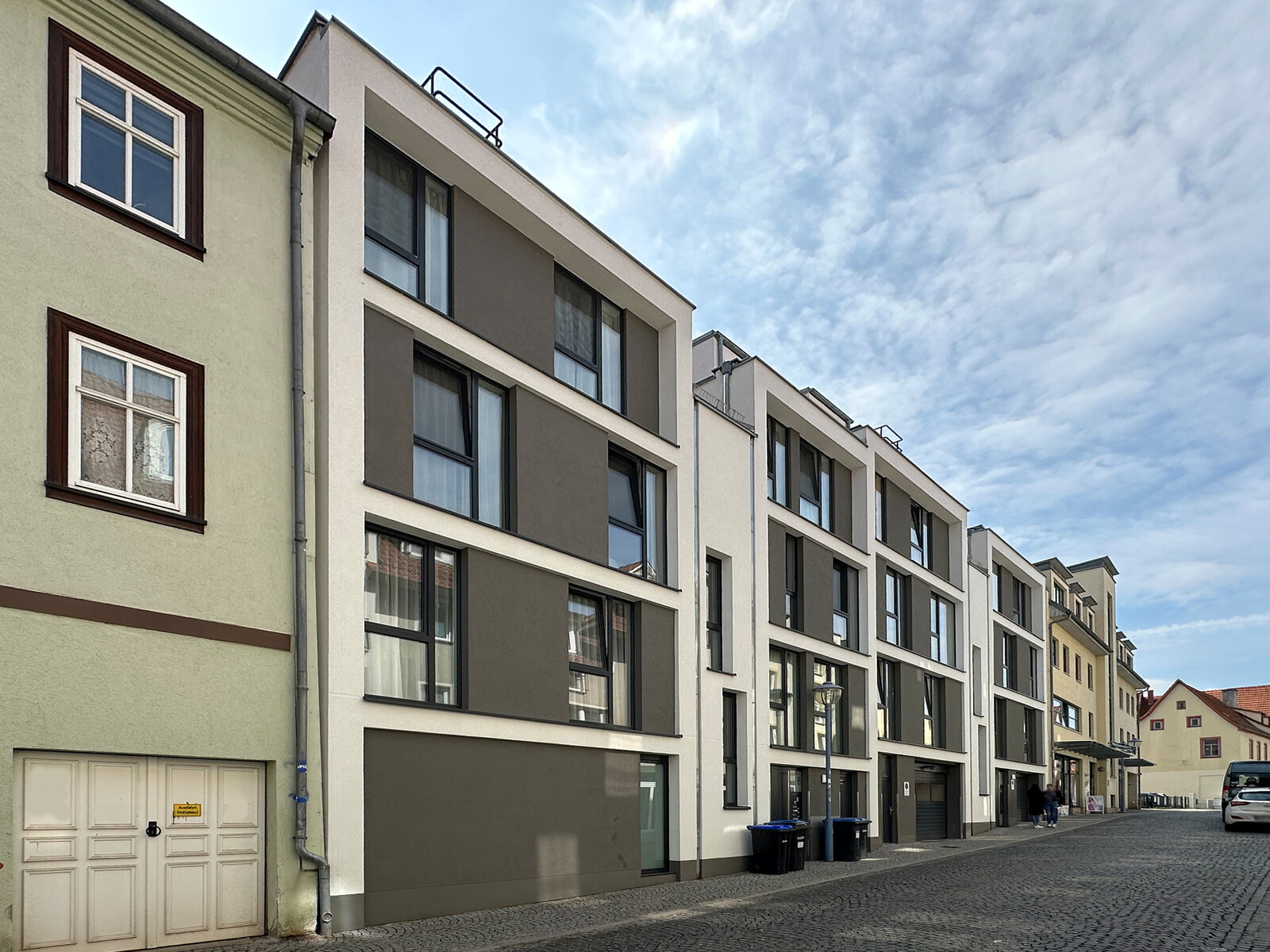 Grundstücke mit neuer Bebauung, © ProjektStadt