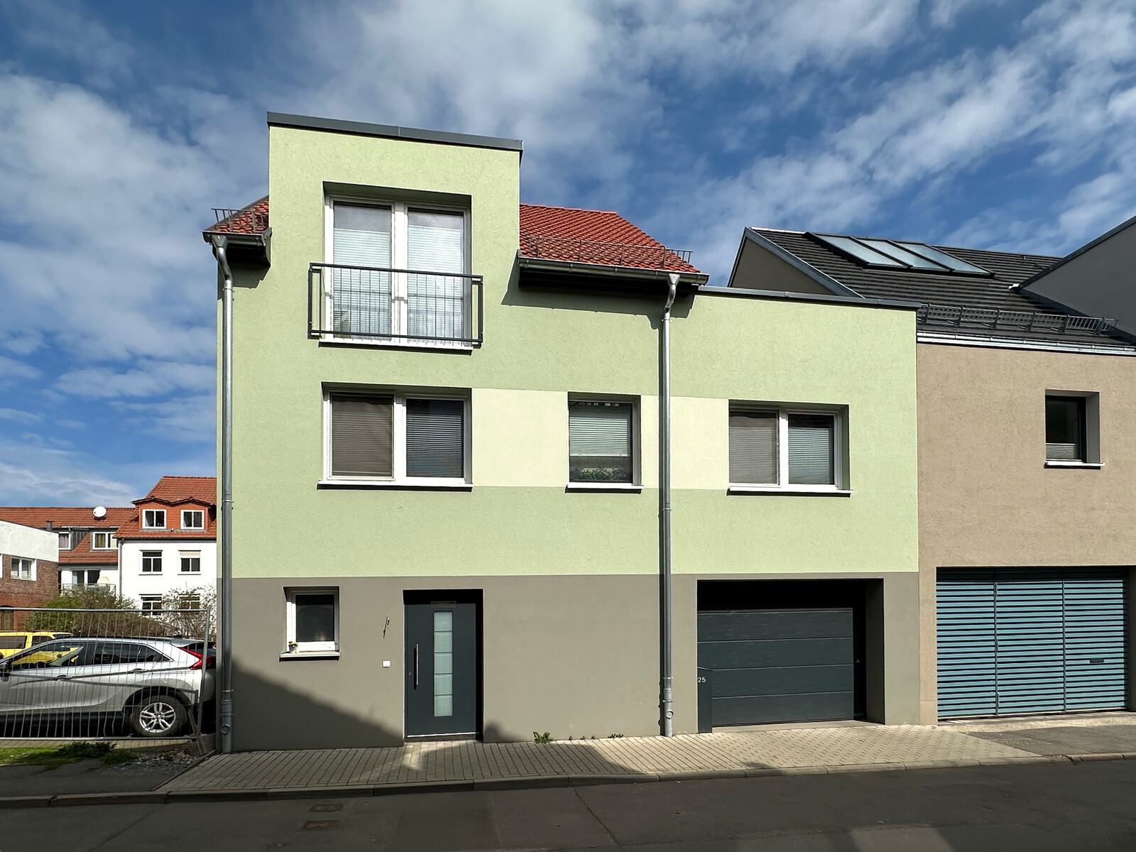 Fassadenansicht Neubau, © ProjektStadt