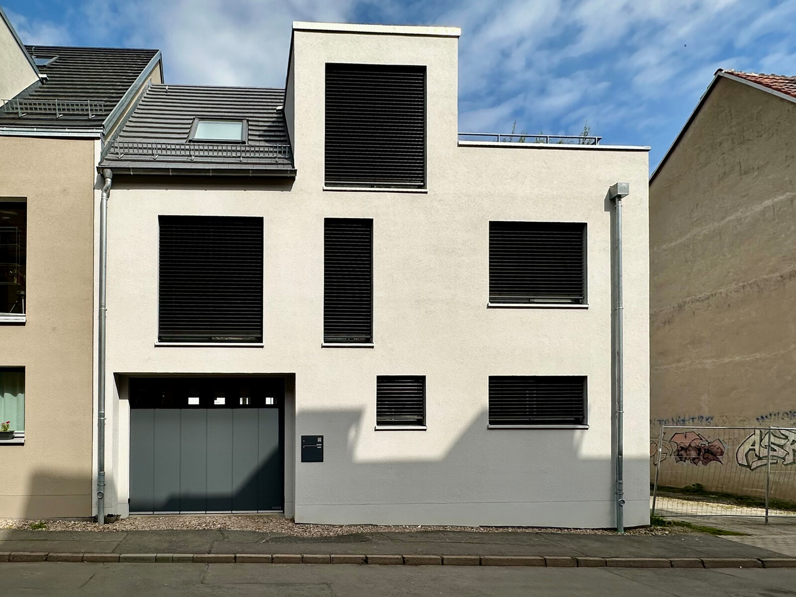 Fassadenansicht Neubau, © ProjektStadt