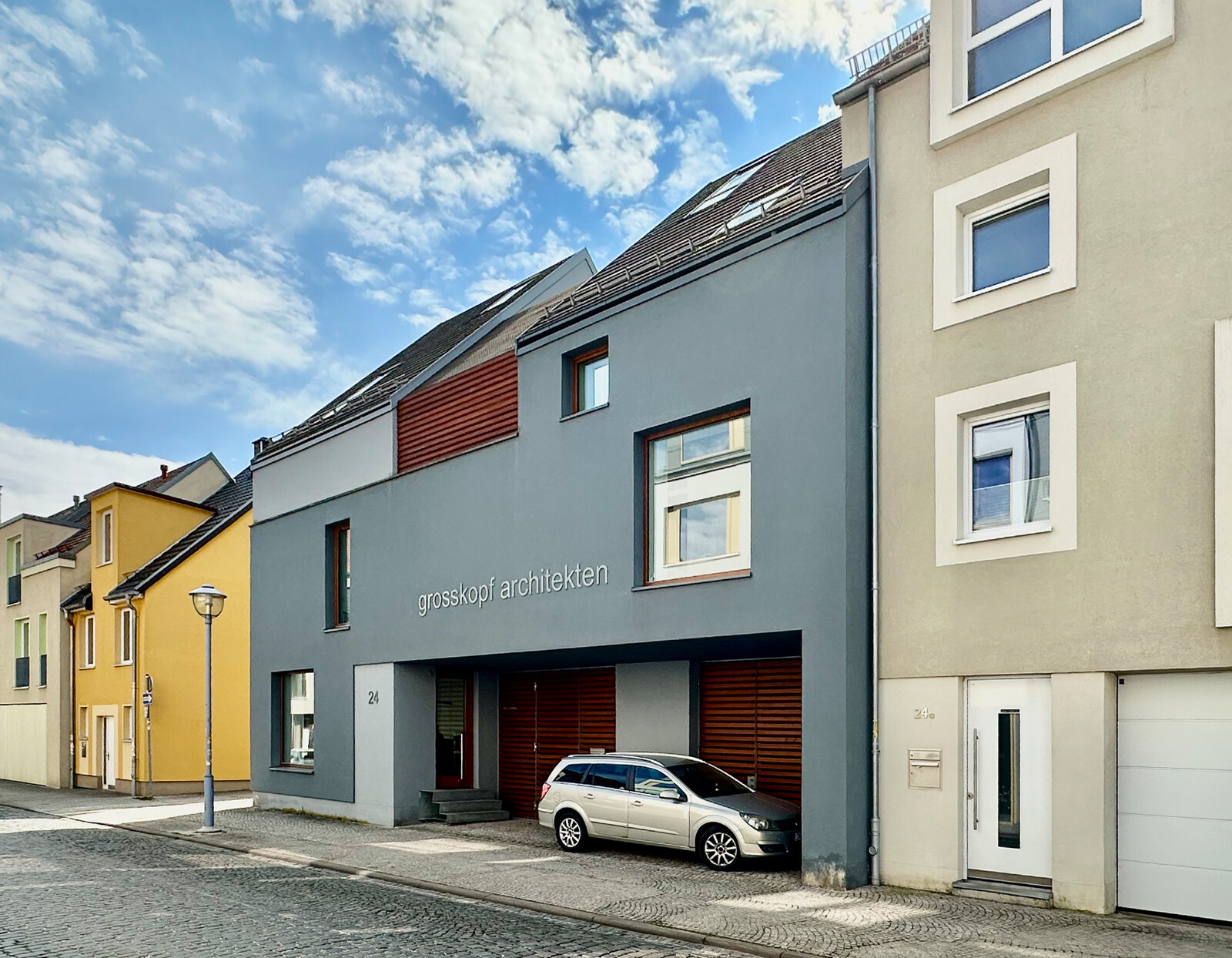 Fassadenansicht Neubau, © ProjektStadt