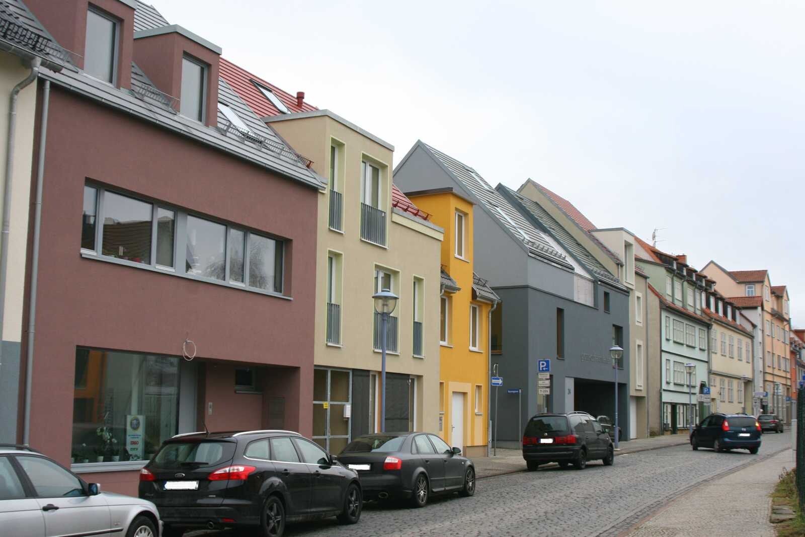 Gebäudeensemble Schwabhäuser Str. 24-28, © ProjektStadt