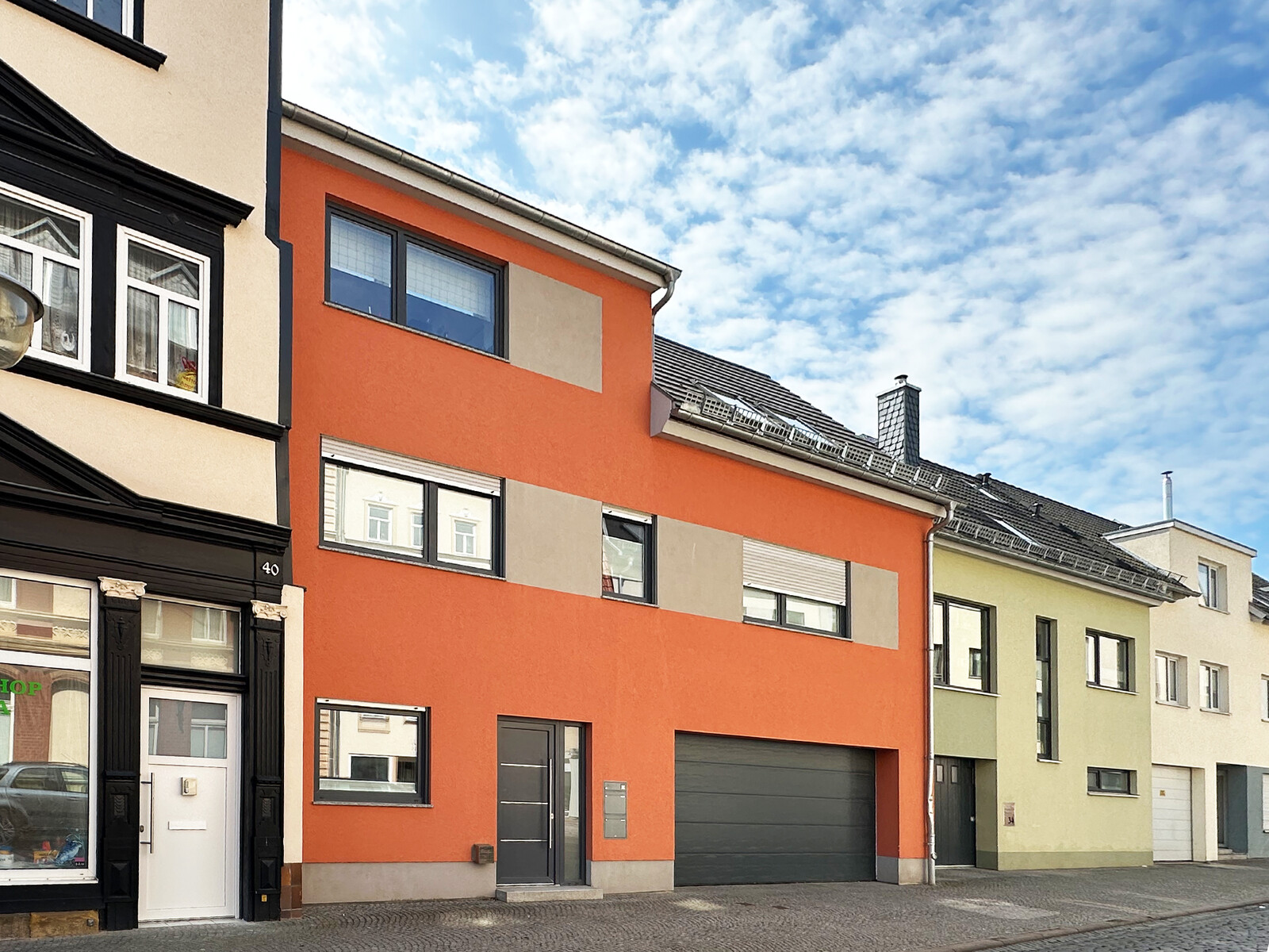 Fassadenansicht Neubau, © ProjektStadt